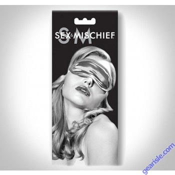 Sex & Mischief Satin Black Blindfold