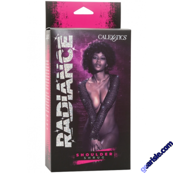 Sparkling Radiance Shoulder Shrug Stretchy Mesh