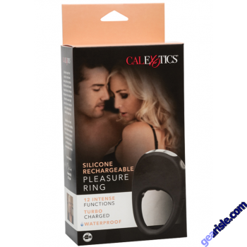 CalExotics Silicone Rechargeable Pleasure Cock Ring