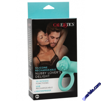 CalExotics Silicone Rechargeable Nubby Lover’s Delight 