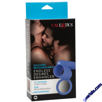 CalExotics Silicone Rechargeable Endless Desires Enhancer Cock Ring