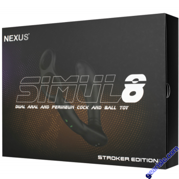Nexus SIMUL8 Stroker Edition Vibrating Dual Motor Anal 