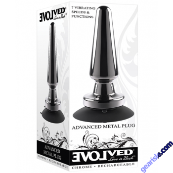 Evolved Advanced Metal Anal Plug Rechargeable 