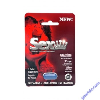 Sex King Male Performance Enhancement Blue Capsules