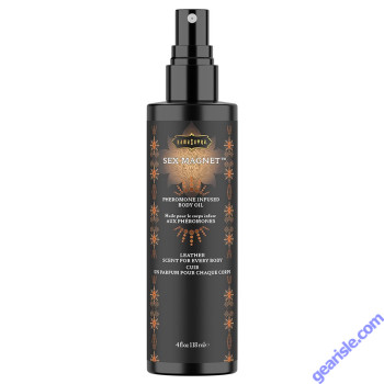 Sex Magnet Body Oil Spray-Leather 4oz
