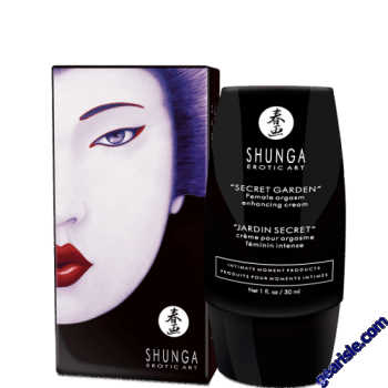 Shunga Secret Garden Clitoral Gel Female Orgasm Cream Intense