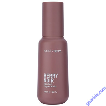 Simply Sexy Pheromone Hair and Body Fragrance Mist-Berry Noir 3.35oz Front