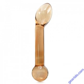 Glas Handmade Honey Dripper Anal Slider Glass Dildo