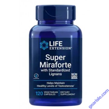 Life Extension 120 Caps Super Miraforte Standardized Lignans