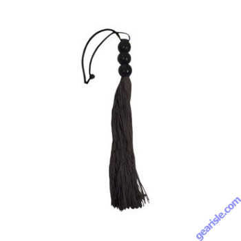S&M Small Rubber Whip Black Game By Sportsheets