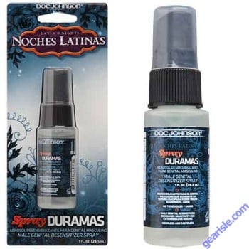 Noches Latinas Spray Duramas Aerosol Desensibilizante Para Genital Masculino 1 fl oz