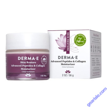 Skin Restore Advanced Peptides Collagen Moisturizer 2 Oz Vegan Derma E
