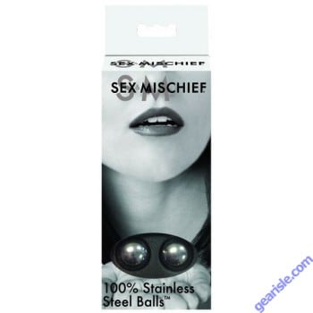 Sex And Mischief Stainless Steel Balls 100%