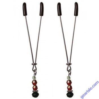 Ruby Black Nipple Clips Kit