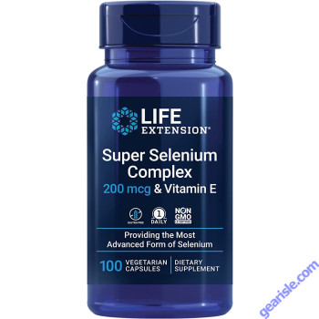 Life Extension Super Selenium Complex 200mcg bottle