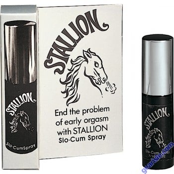 Stallion Slo Cum Delay Spray For Men 7/16 FL. Oz