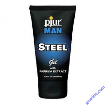 Man Steel Gel with Paprika Extract 1.7 oz Pjur