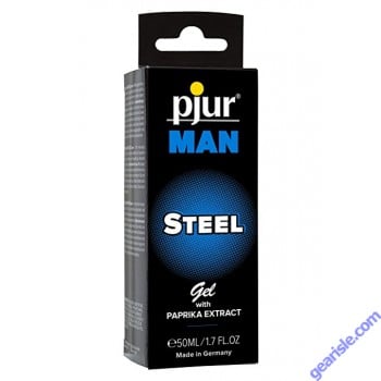 Man Steel Gel with Paprika Extract 1.7 oz Pjur