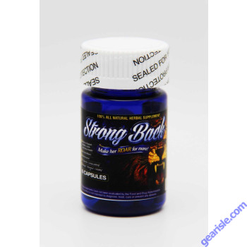 Strong Back Performance Male Enhancement 6 Capsules Bottle