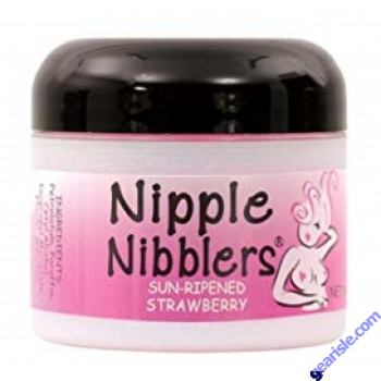 Jelique Stimulating Nipple Nibblers Juicy Sun-ripened Strawberry 2 Oz