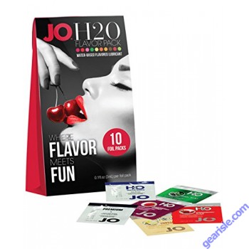 System Jo H2O Flavored Lube Gift10 Foil Pack