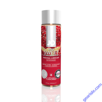 Jo H2O Flavored Lubricant Sweet Pomegranate 4 fl.oz