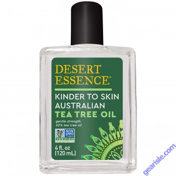 Kinder to Skin Australian Tea Tree Oil 4 Oz Desert Essence front