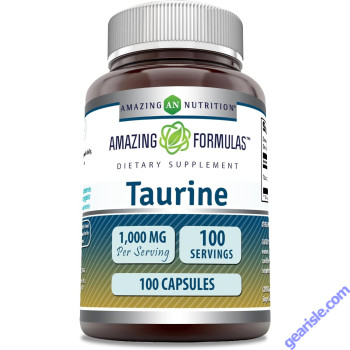Cardiovascular Health Taurine 1000mg 100 Capsules 