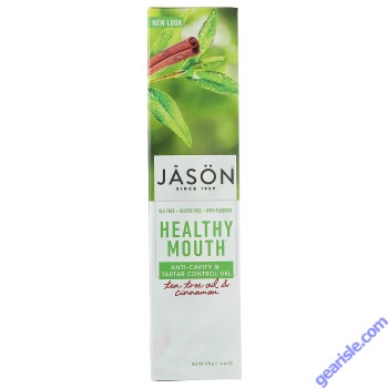 Healthy Mouth Antiplaque Tartar Control Toothpaste 6 Oz Vegan Jason