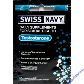Testosterone Male Enhancement 2 Capsules Swiss Navy 