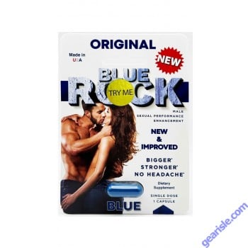 The blue Rock New Male Sexual Performance Enhancer Capsule