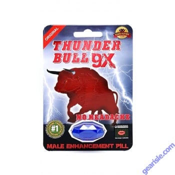 Thunder Bull 9X Triple Maximum Max Power Enhancement Pill for Men