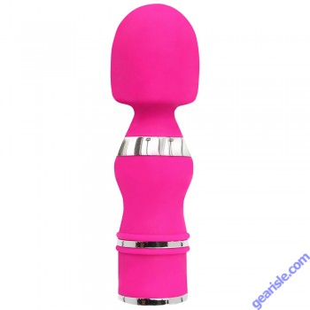 Xcitme Thunder Silicone Wand Style Magenta 