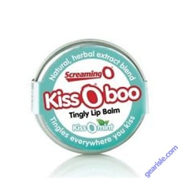 Screaming Kiss O boo Tingly Lip Balm Peppermint Flavor