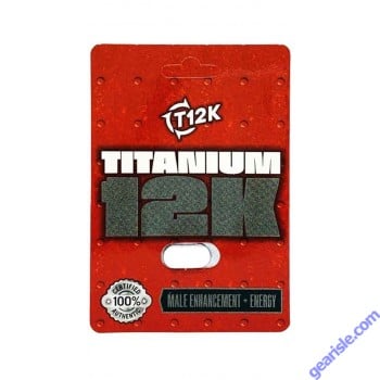 Titanium 12K Male Enhancement Energy Supplement Pill