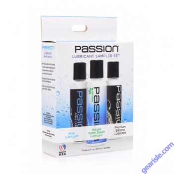 Passion Lubricant 3 Piece Sampler Set