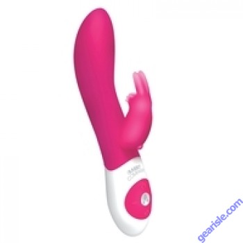 Rabbit Hot Pink Waterproof Rechargeable Silicone