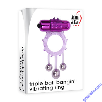 Triple Ball Banging Cock Ring