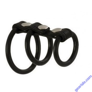 Triton Rubber Rings Adonis Leather Collection