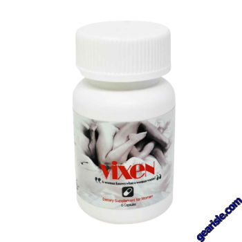 Vixen Female Sensual Enhancement 3500mg 6 Capsules Bottle