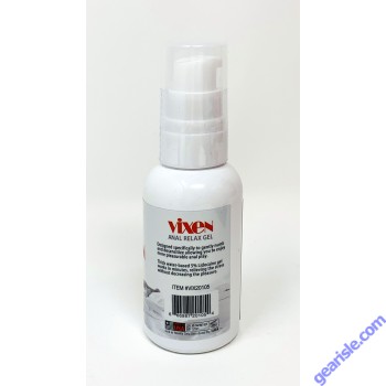 Vixen Anal Relax Numbing Gel 2 Fl Oz 