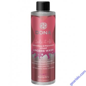 Dona Aphrodisiac & Pheromone Infused Lingerie Wash Blushing Berry 8.5 oz