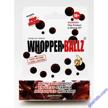 Whopper Ballz Chocolate Male Sexual Enhancement Pop Rocks