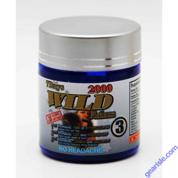 Wild Platinum 2000mg Sexual Enhancement Capsules