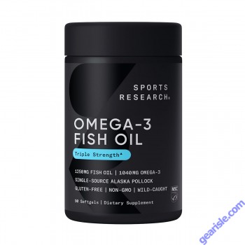Bottle of Wild Alaskan Pollock Omega-3 Fish Oil