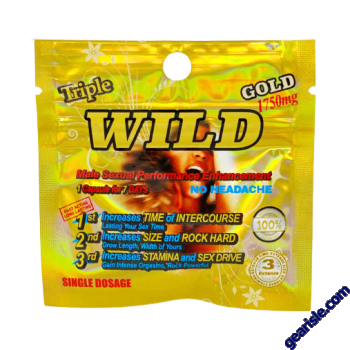 Wild Gold 1750mg New Packaging Male Sexual Enhancement Pill