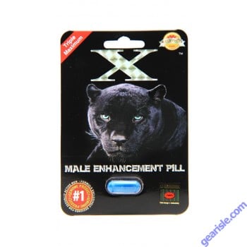 X Black Panther Triple Maximum Male Enhancement Pill