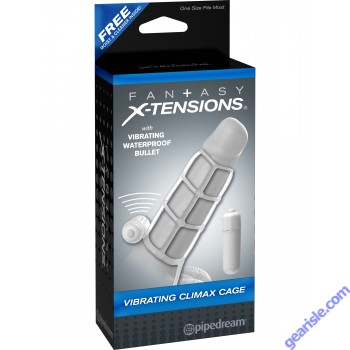 Fantasy X-tensions Vibrating Climax Cage Waterproof Bullet Toy 