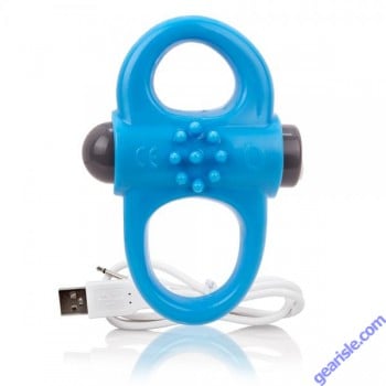 Charged Yoga Vibe Double Ring Blue ScreamingO