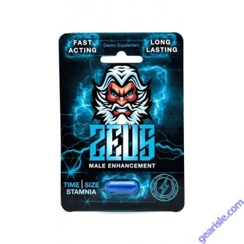 Zeus 1800mg Strongest Male Sexual Performance Enhancement Pill display